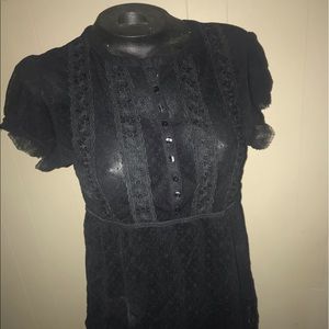 Free People baby doll shirt size large
